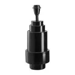 PR Home Pied Pour Lampe Empire Noir