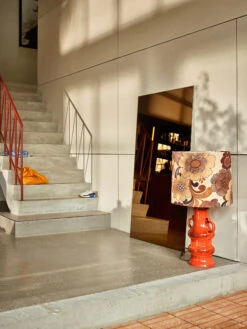 Pied De Lampe Grand Glazed Orange -Belid Magasin 579824 01 41 EnvironmentImage d74380c179